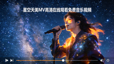 星空天美MV高清在线观看免费音乐视频截图，歌手在璀璨星空下演唱